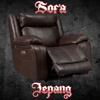 Sofa Jepang Black/Yellow
