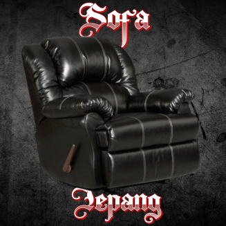 Sofa Jepang Blue/Black